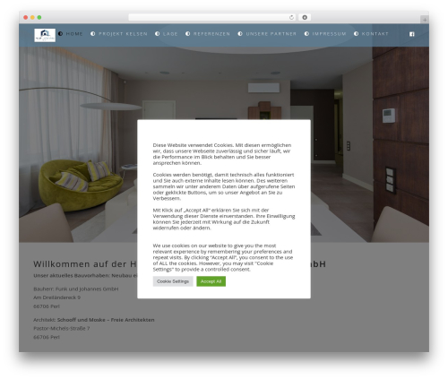 WordPress website theme Quercus - funk-johannes.com