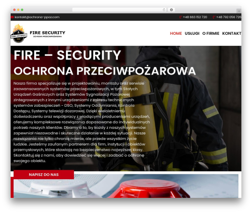 WP theme fire - ochrona-ppoz.com