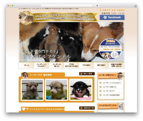 レスポンシブ WordPress theme - little-elf.jp