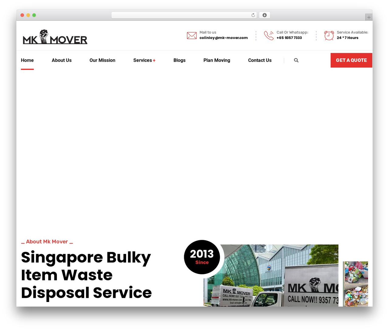 Bixol theme WordPress - mk-mover.com