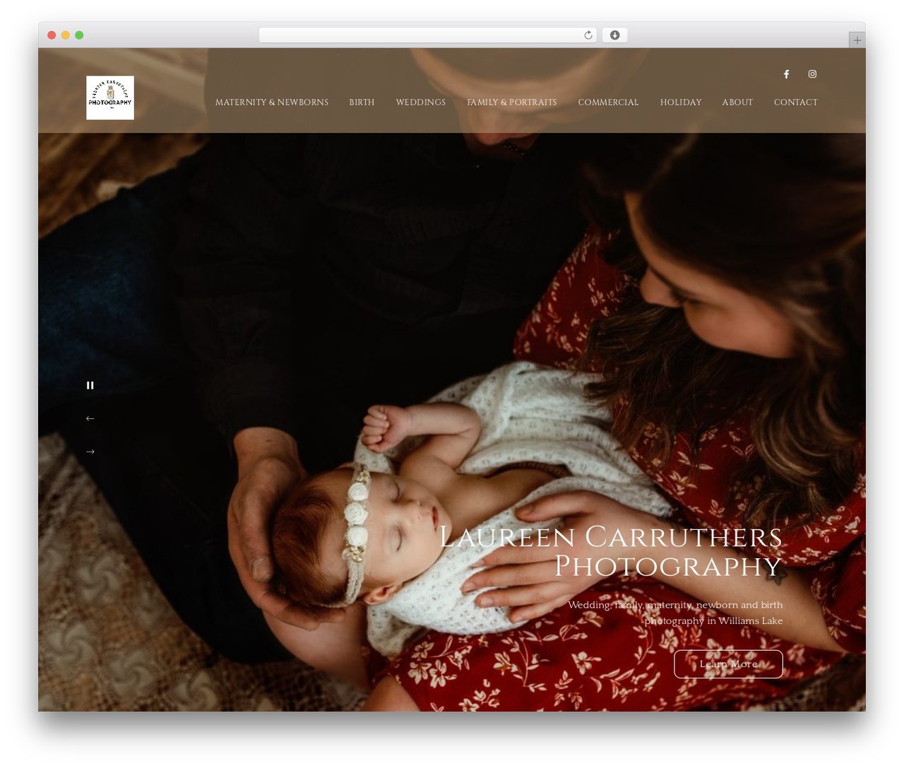 Blacksilver WordPress theme - laureencarruthersphotography.com Blacksilver WordPress theme - laureencarruthersphotography.com