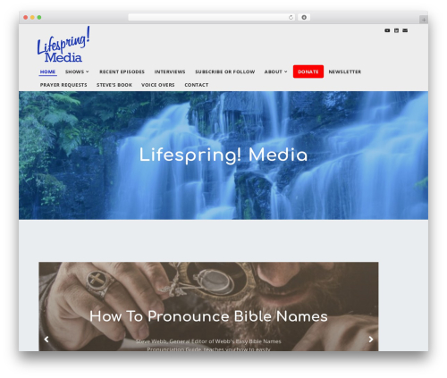 Bolden SecondLine WordPress theme - lifespringmedia.com