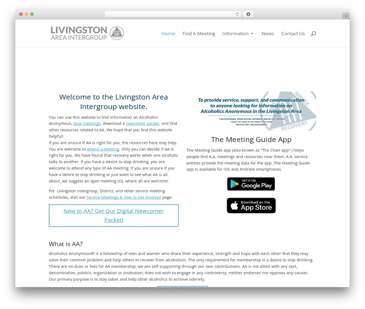 Divi WordPress theme - livingstonareaintergroup.org