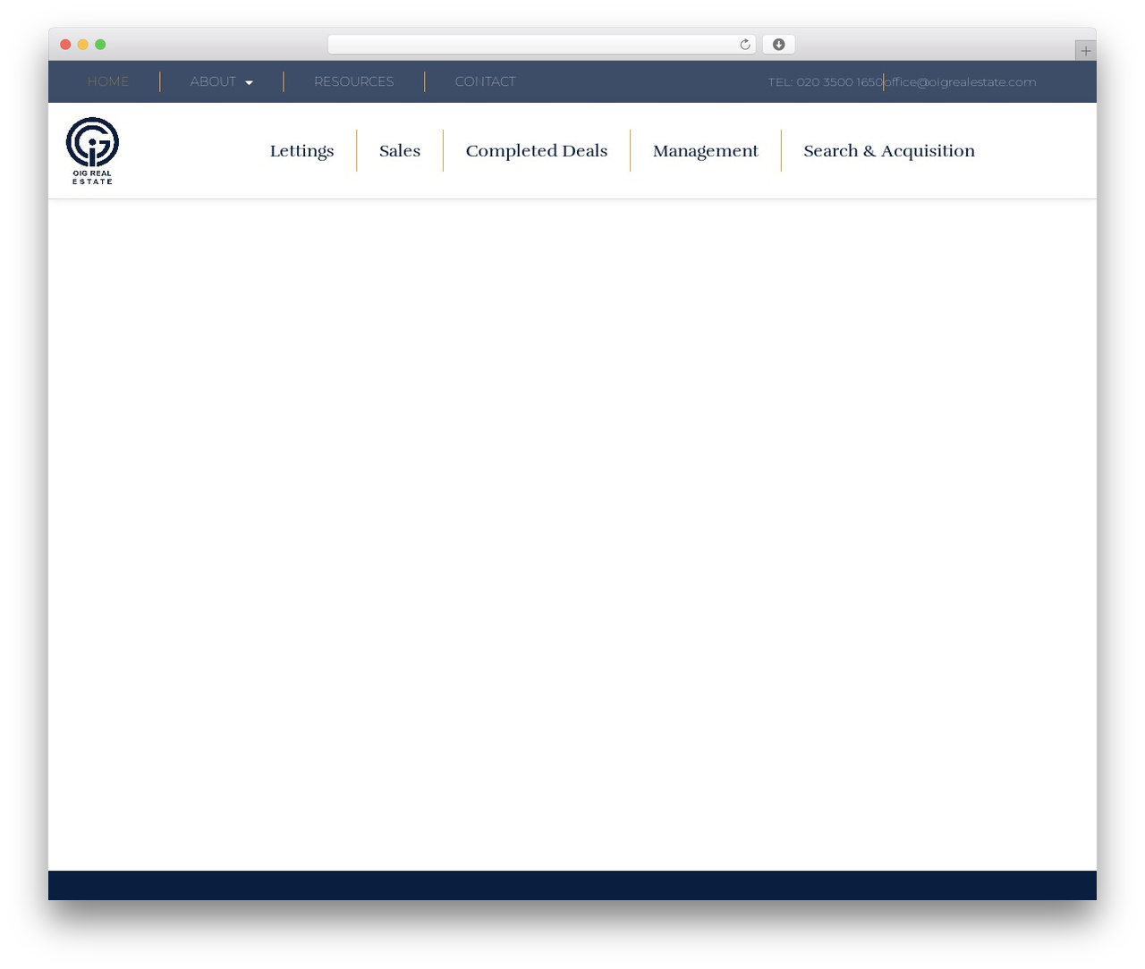 Hello Elementor theme WordPress - oigrealestate.com