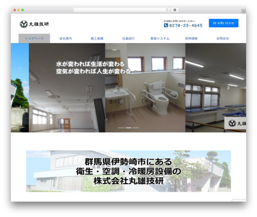 Lightning skin pale WordPress plugin - maruyu-giken.com