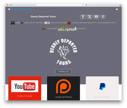 Iconvert promoter WordPress plugin - dearlydepartedtours.com