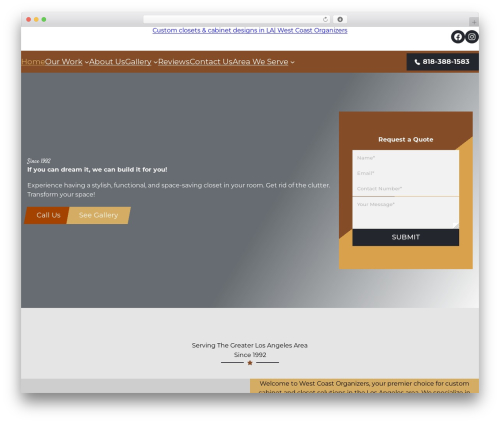 HTML Forms (html-forms) free WordPress plugin - westcoastorganizers.com