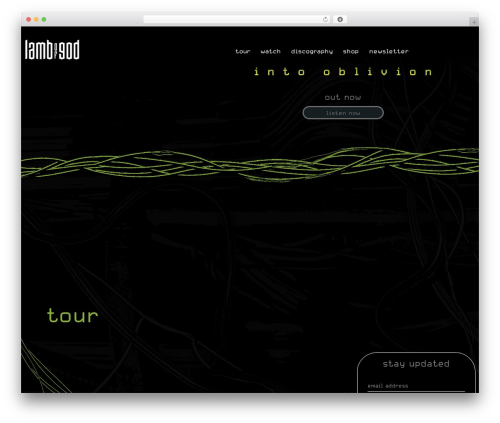 WordPress theme Custom Theme - lamb-of-god.com