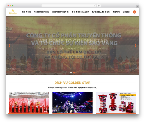 WordPress theme VnThemes - gevent.com.vn