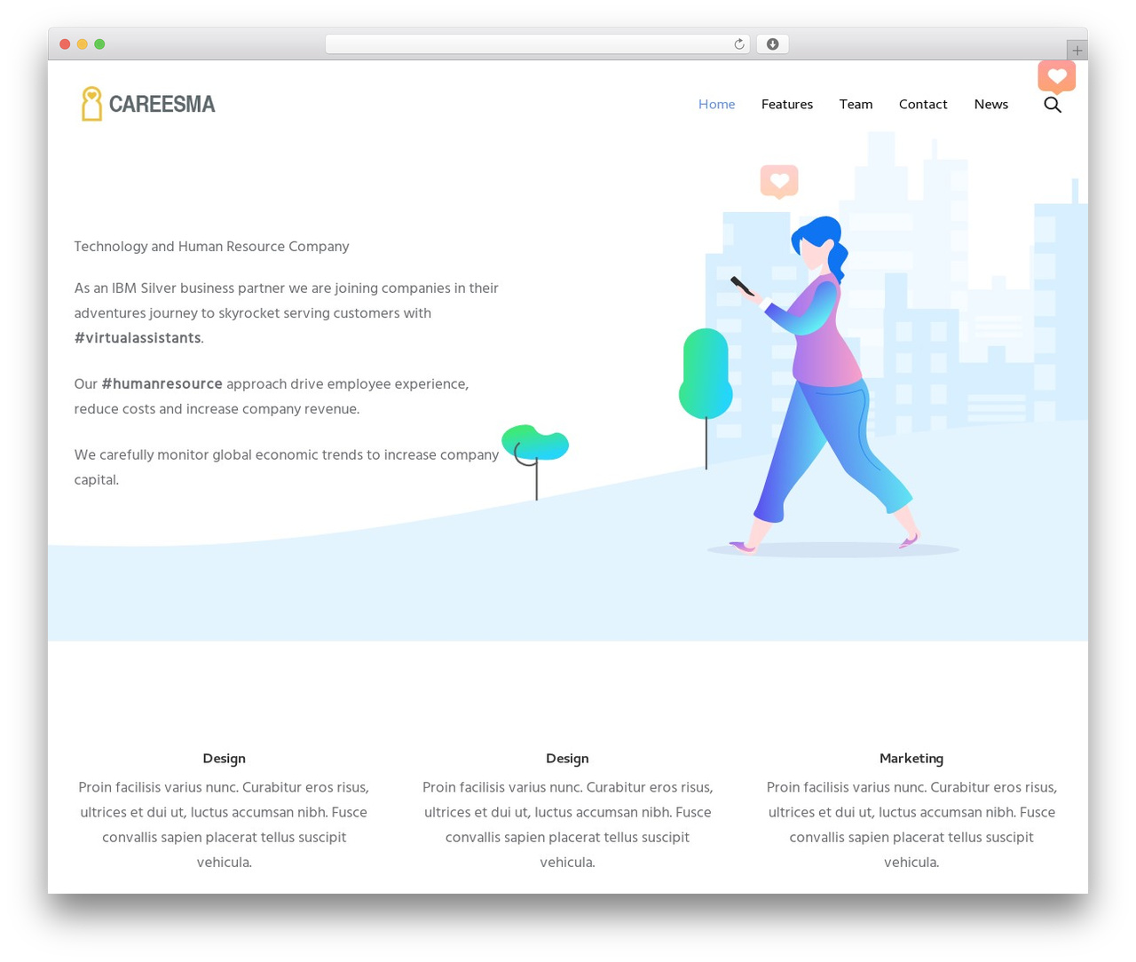 WordPress website theme Exponent - careesma.co WordPress website theme Exponent - careesma.co