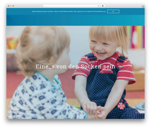 WP theme Eight Degree - kindergruppe-socke.de