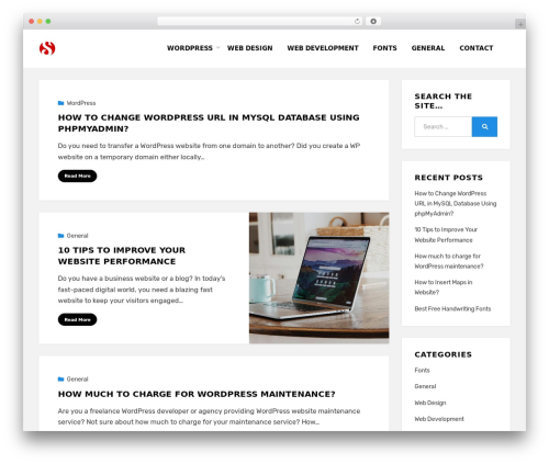 Best WordPress theme Worker - smartwebworker.com