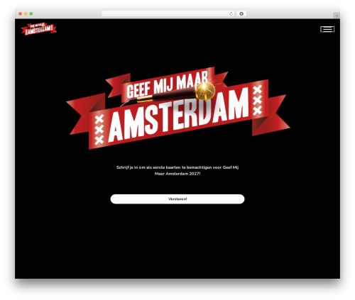 Customify theme WordPress - geefmijmaaramsterdam.nl