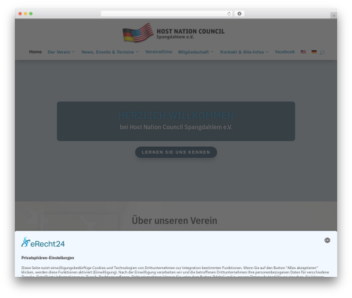 E recht24 share WordPress plugin - hostnationcouncil.de
