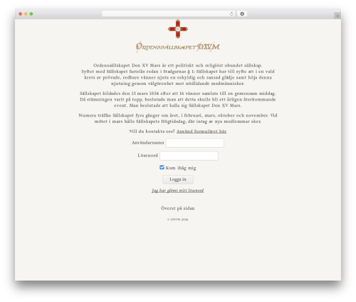 DXVM Theme theme WordPress - dxvm.se