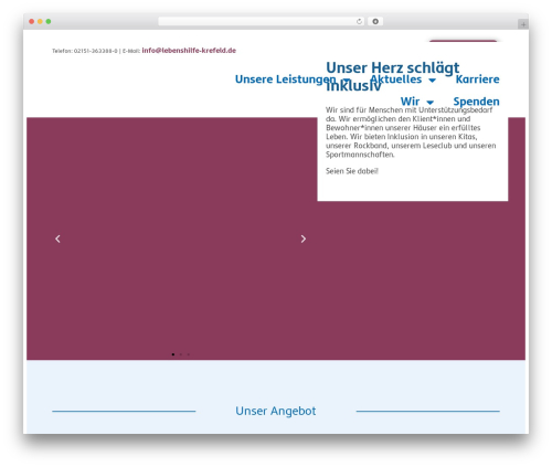 Hello Elementor theme WordPress - lebenshilfe-krefeld.de