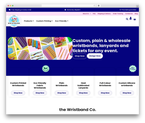 Wapf layers WordPress plugin - www.thewristbandco.com.au