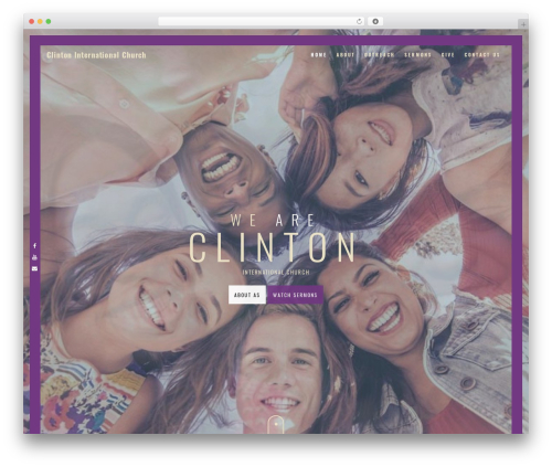 Layers theme WordPress - icclinton.com