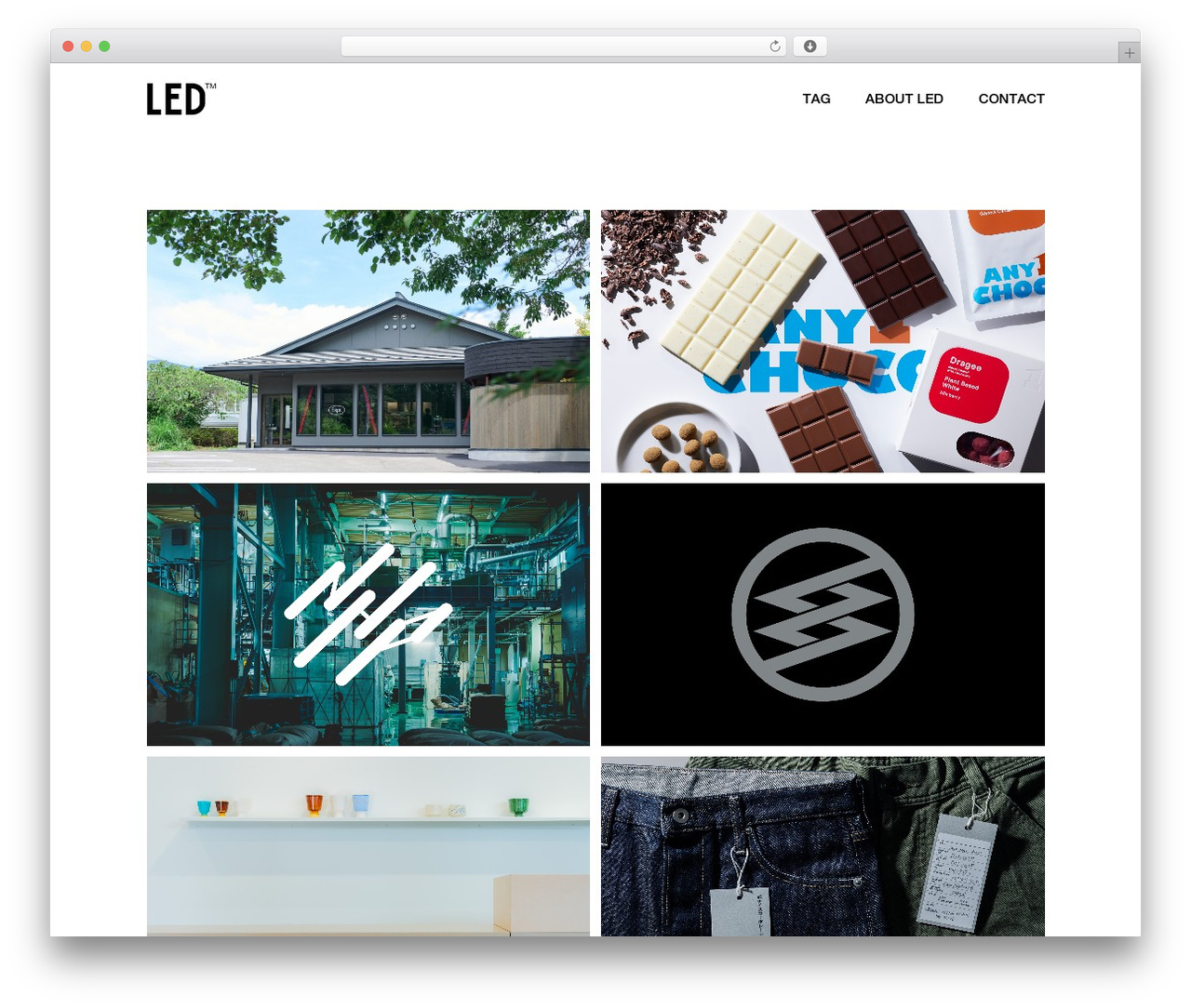 LED WordPress theme design - ledenterprise.jp