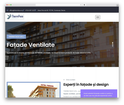 Limestone theme WordPress - thermface.ro