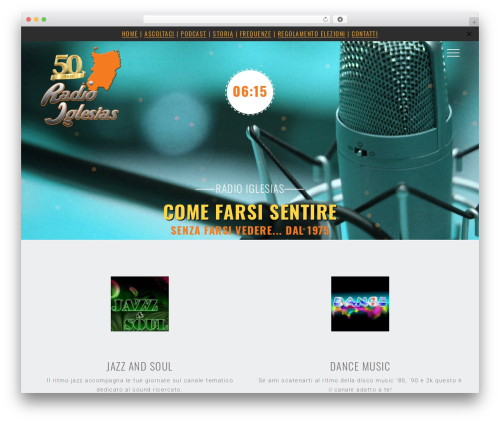 Surge WordPress theme - radioiglesias.it