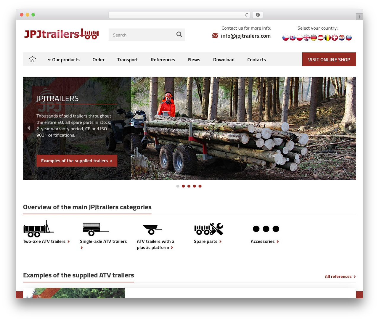 Theme WordPress JPJ Forest theme - jpjtrailers.com Theme WordPress JPJ Forest theme - jpjtrailers.com