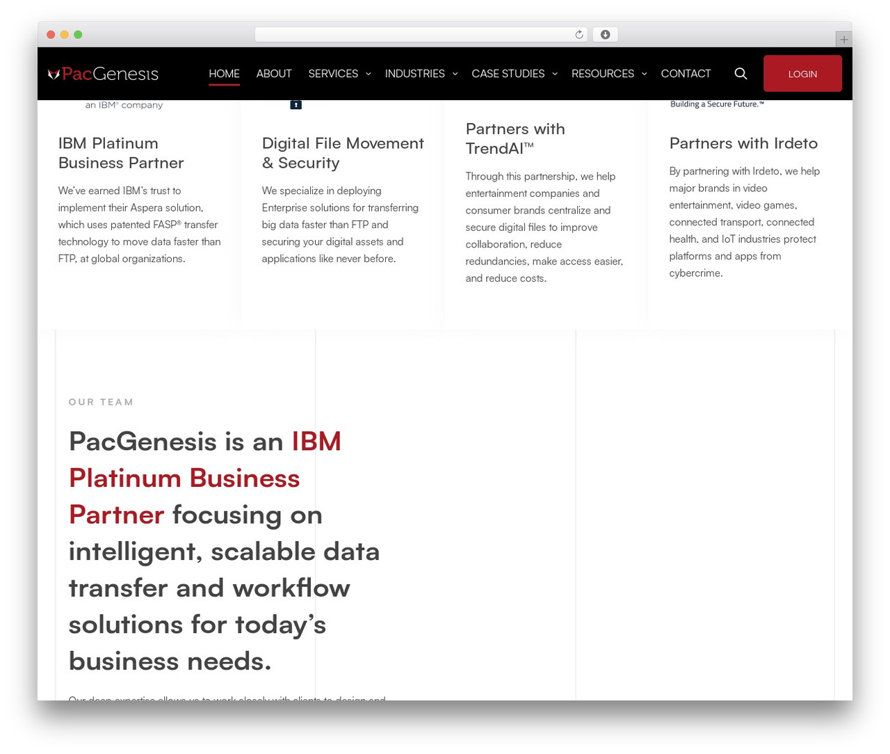 WordPress theme Mitech - pacgenesis.com
