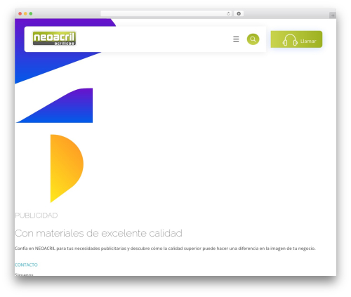 Auxin shop WordPress plugin - neoacril.com