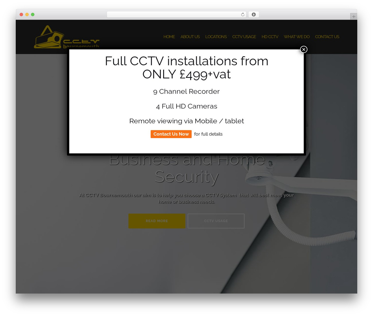 WordPress theme Shapely - cctv-bournemouth.co.uk