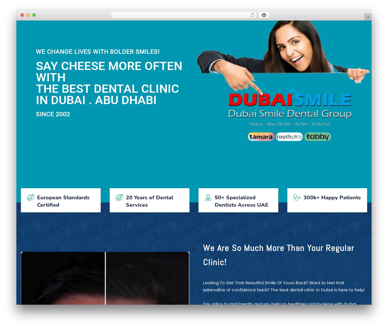 WP theme Cardioly - dubaismile.com