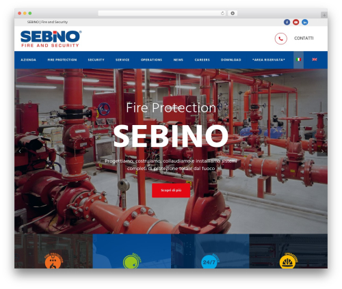 constructo WordPress theme - sebino.eu