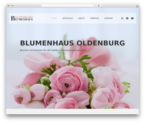 Hello Elementor WordPress theme - blumenhaus-oldenburg.de