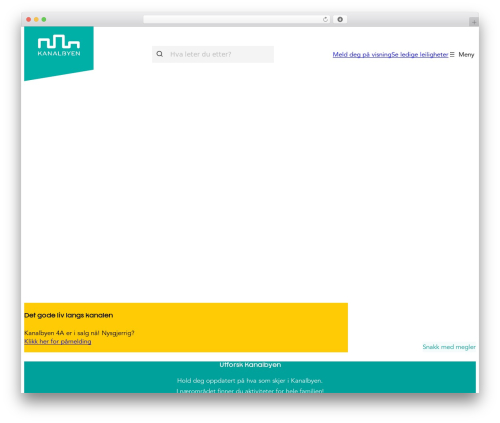 Site WordPress plugin - kanalbyen.no