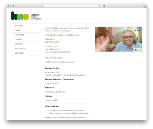 Theme WordPress hno-dr-ebert.de - hno-dr-ebert.de