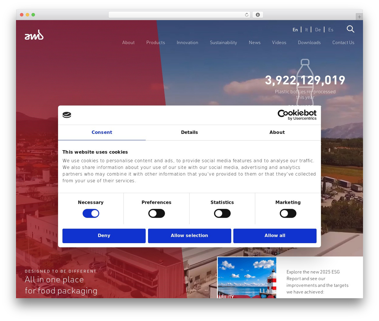 UR Framework theme WordPress - ambpackaging.com