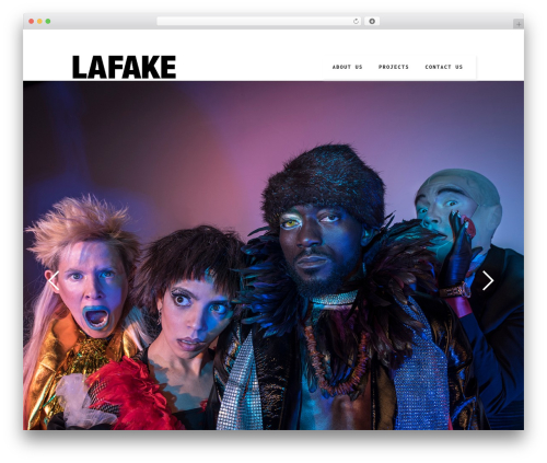 WordPress theme Start Responsive WordPress Theme - lafake.com