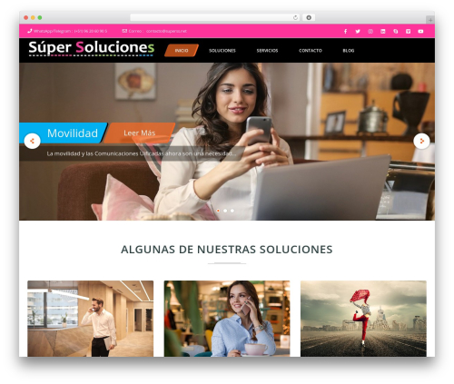 WordPress theme Frontech - superss.net