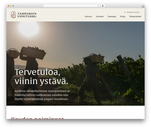WordPress theme GeneratePress - viinitukku.fi