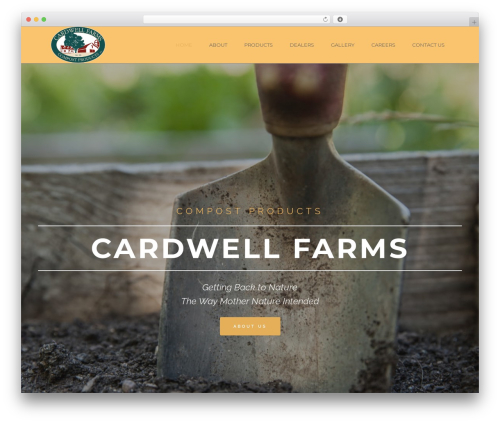 Codeless framework WordPress plugin - cardwellcompost.com