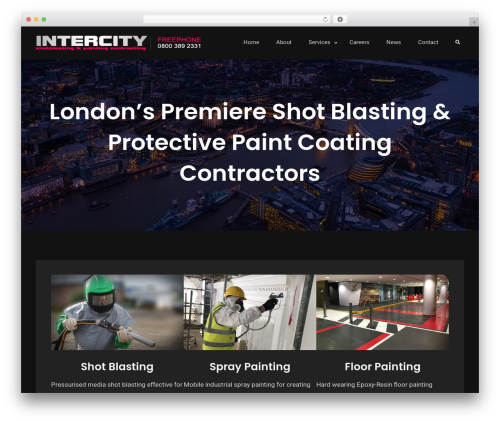 WP theme Business Capital - blastcleaninglondon.co.uk