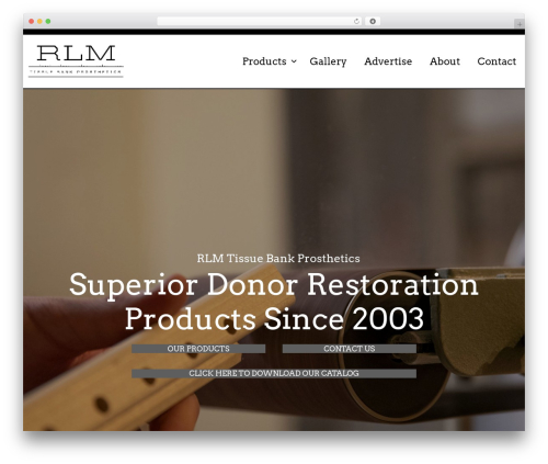 Beaver Builder Theme WordPress theme - rlmprosthetics.com