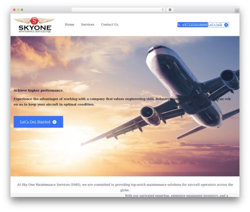 Blockscape free WordPress theme - smsfze.com