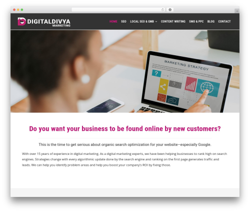 Create WordPress theme - digitaldivya.com