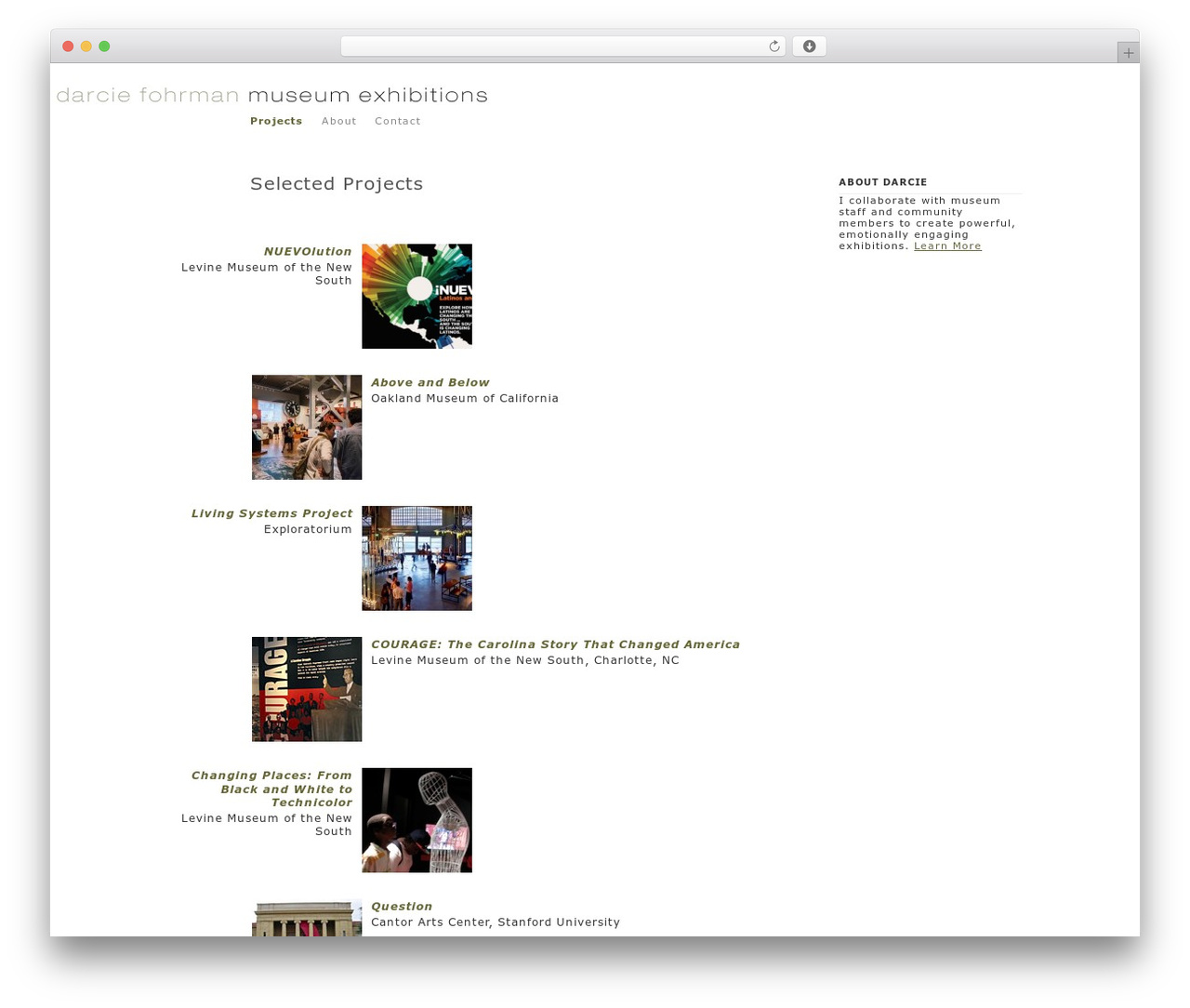 Darcie WP theme WordPress - darciefohrman.com