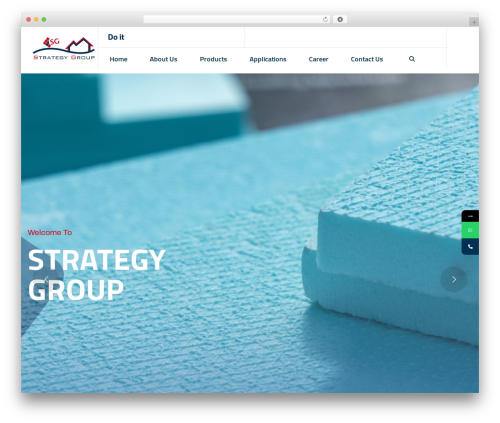 Elevate WordPress theme - strategy-g.com