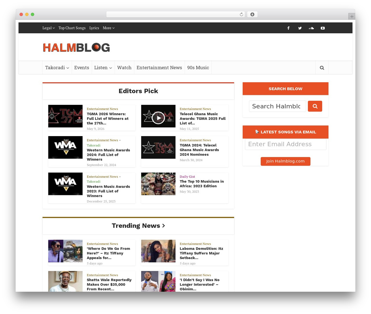 Halmblog Theme WordPress theme - halmblog.com