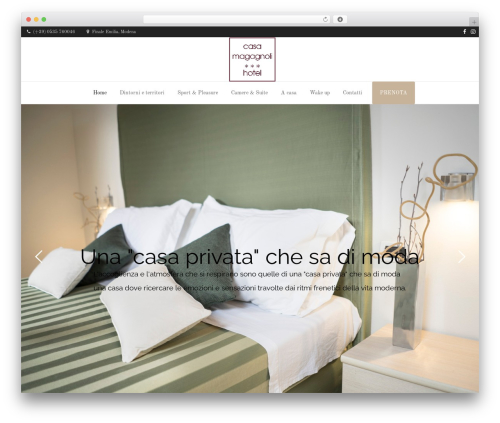 Luxe premium WordPress theme - casamagagnoli.com