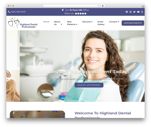 Theme WordPress Central - Child - drkrepsdental.com