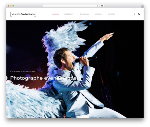 Theme WordPress EasyQuickSite - vproductions.ch