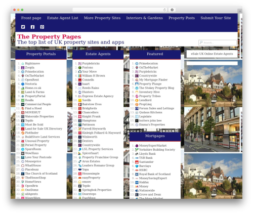 Theme WordPress maddos - thepropertypages.com